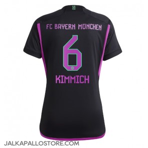Bayern Munich Joshua Kimmich #6 Vieraspaita Naisten 2023-24 Lyhythihainen